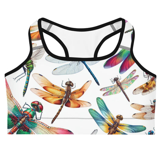 Dragonfly - Sports bra - Premium  from T&L Kustoms - Just $29.95! Shop now at T&L Kustoms