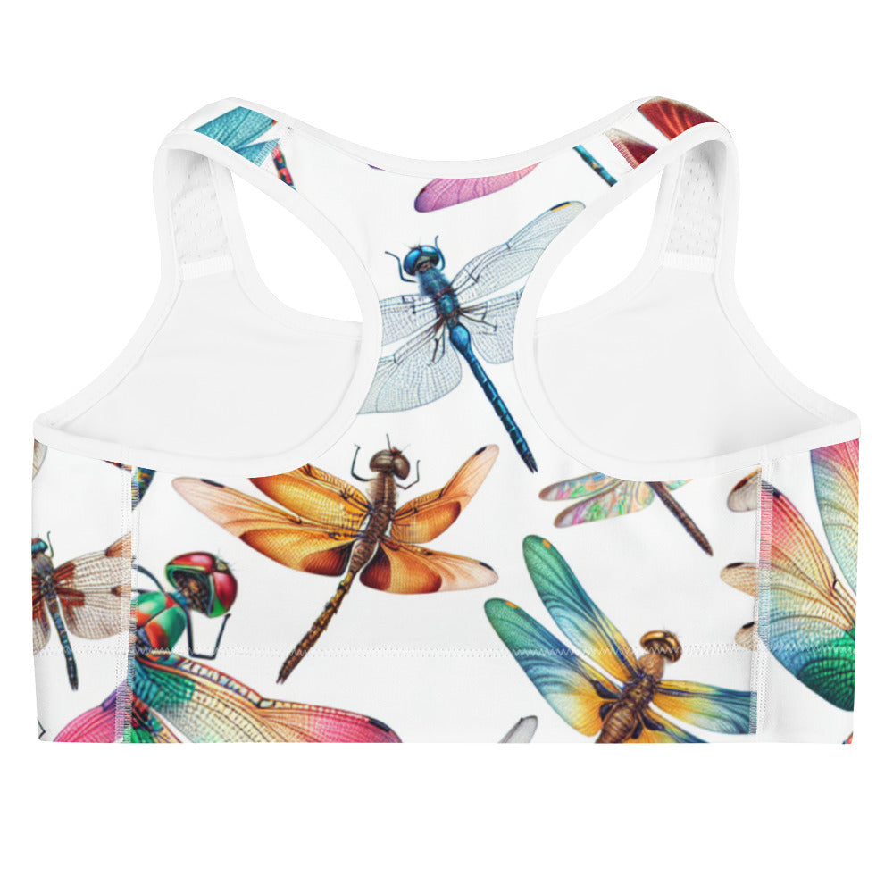Dragonfly - Sports bra - Premium  from T&L Kustoms - Just $29.95! Shop now at T&L Kustoms
