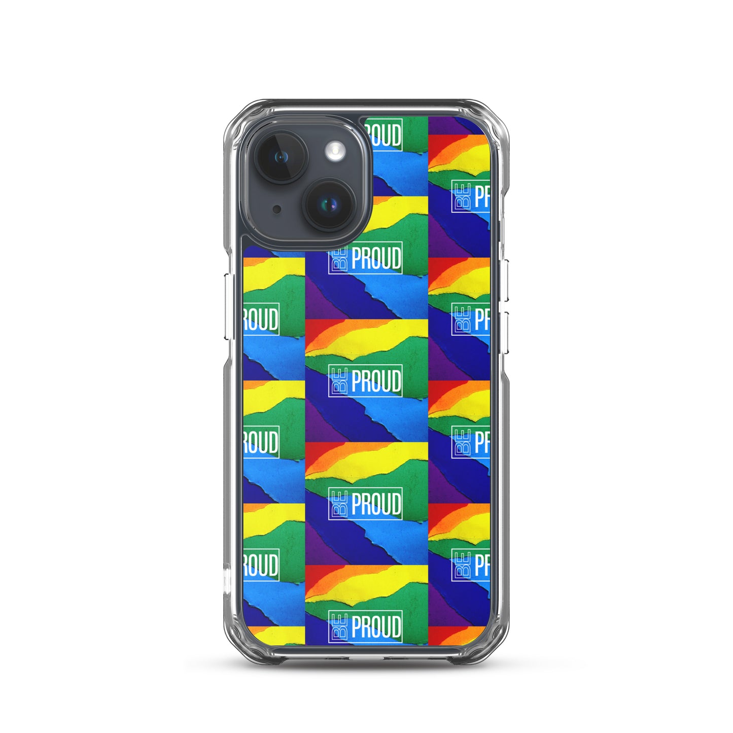 Be Proud - Rainbow Case for iPhone® - LGBTQ+ - Premium  from T&L Kustoms - Just $12.50! Shop now at T&L Kustoms