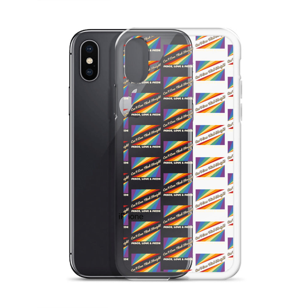 Clear Case for iPhone® - Can't Even Think Straight - Premium  from T&L Kustoms - Just $15! Shop now at T&L Kustoms