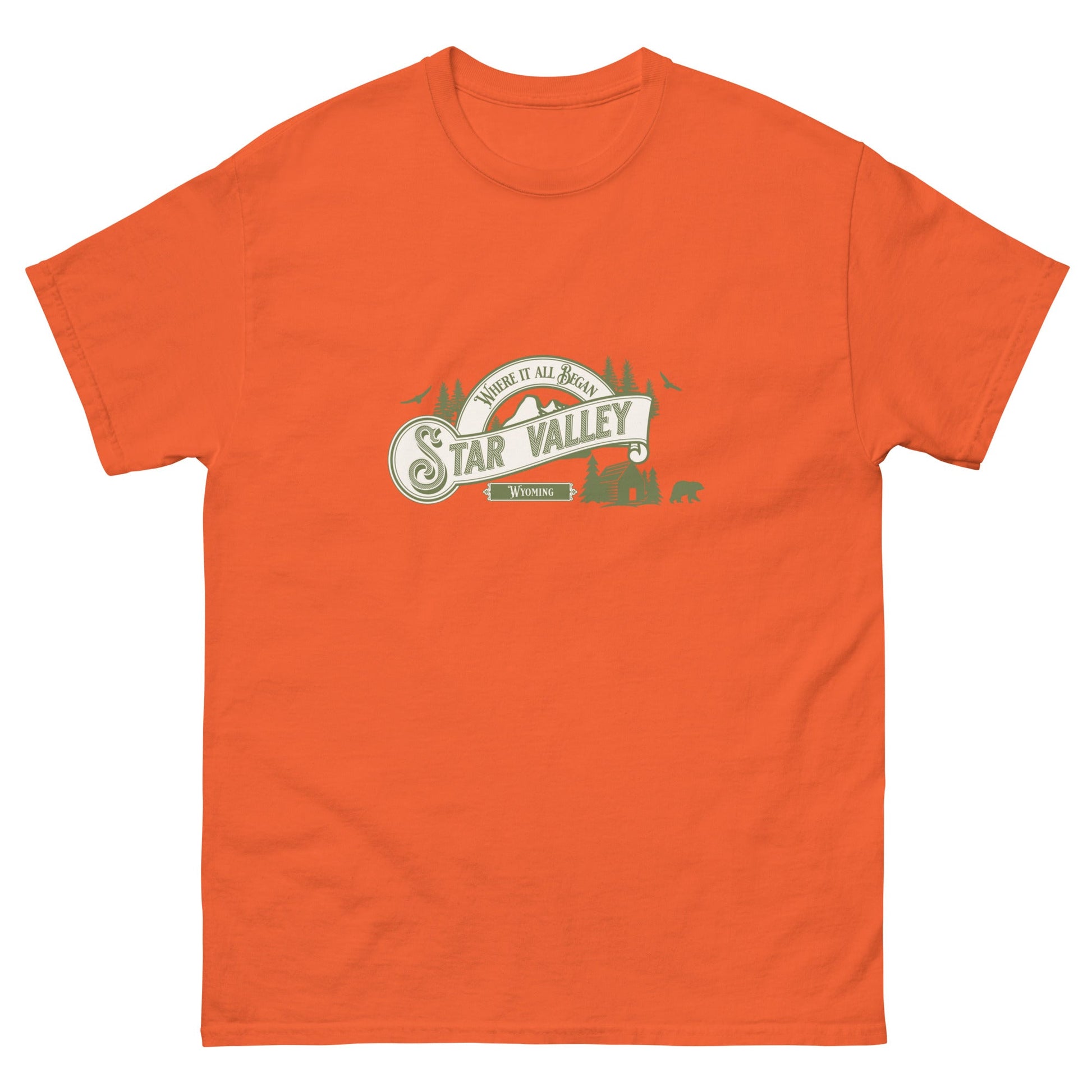 Where it all Began - Star Valley Wyoming Tee - Premium  from T&L Kustoms - Just $14.50! Shop now at T&L Kustoms