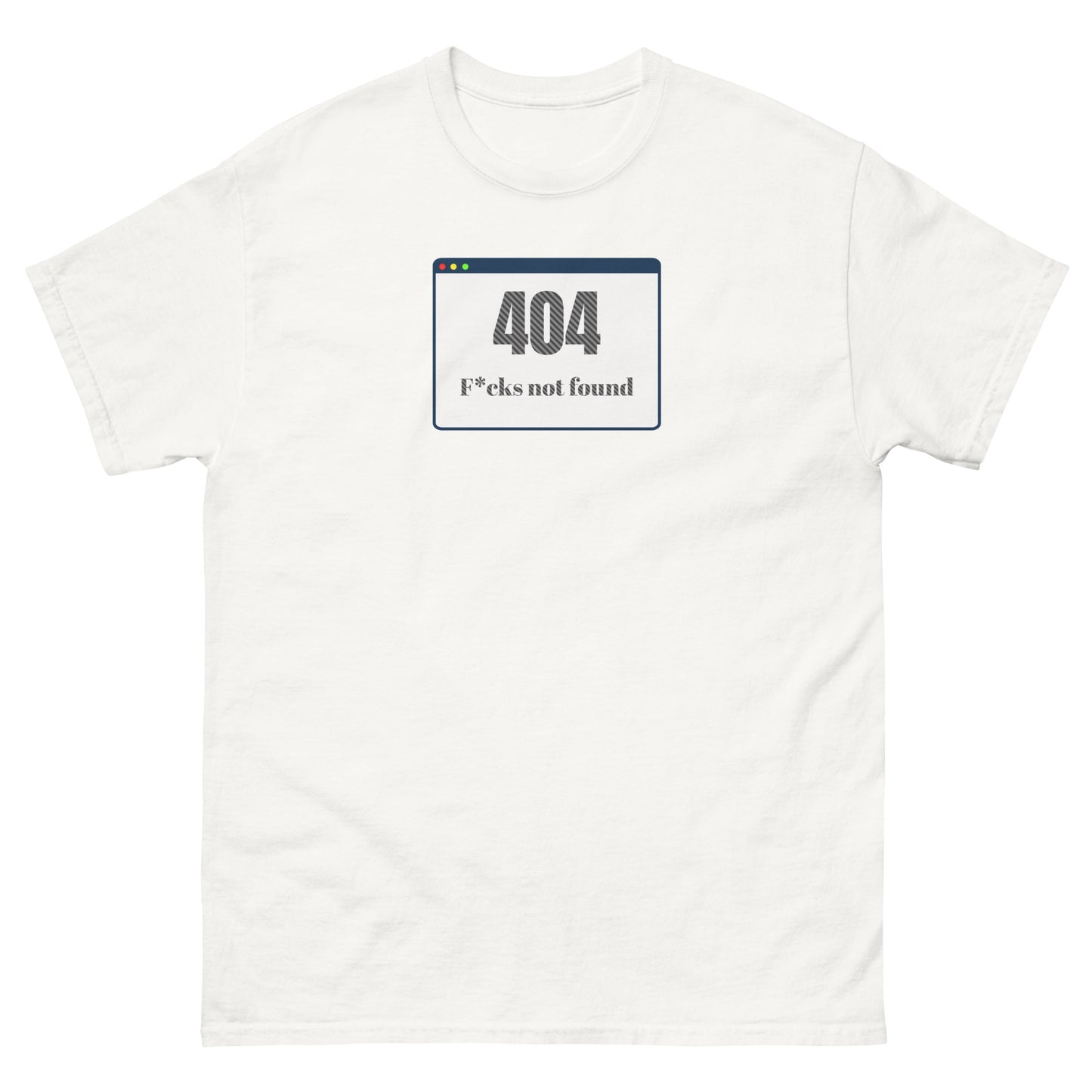 No F*cks Given 404 - Men's classic tee - Premium  from T&L Kustoms - Just $16.25! Shop now at T&L Kustoms