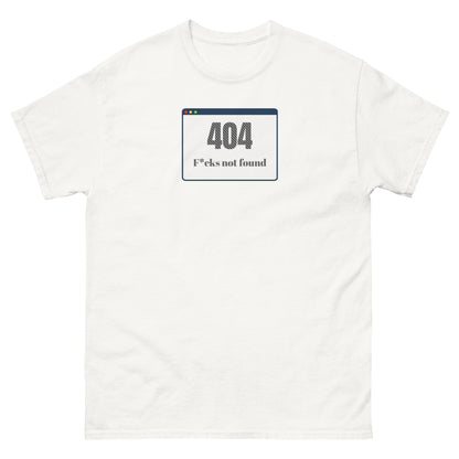 No F*cks Given 404 - Men's classic tee - Premium  from T&L Kustoms - Just $16.25! Shop now at T&L Kustoms