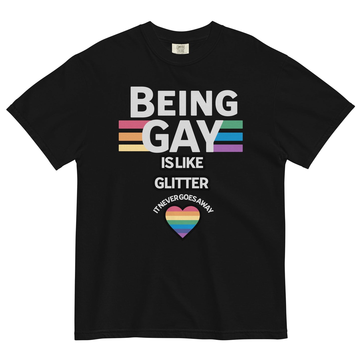 Forever Glitter Gay Tee - Premium  from T&L Kustoms - Just $21.00! Shop now at T&L Kustoms