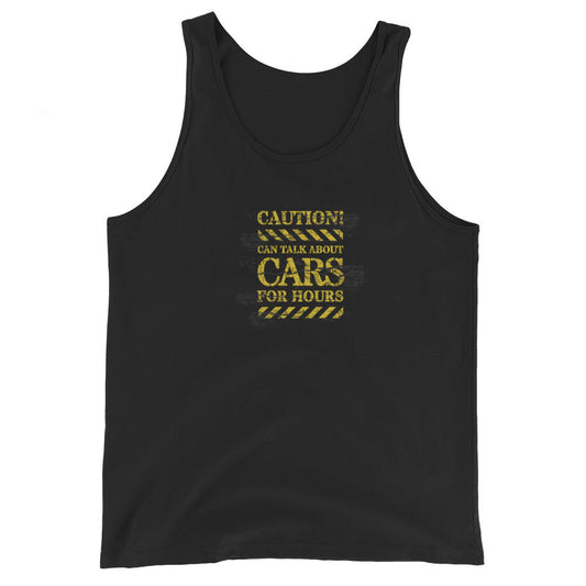 Can Talk Cars for Hours - Men's Tank Top - Premium  from T&L Kustoms - Just $21.95! Shop now at T&L Kustoms