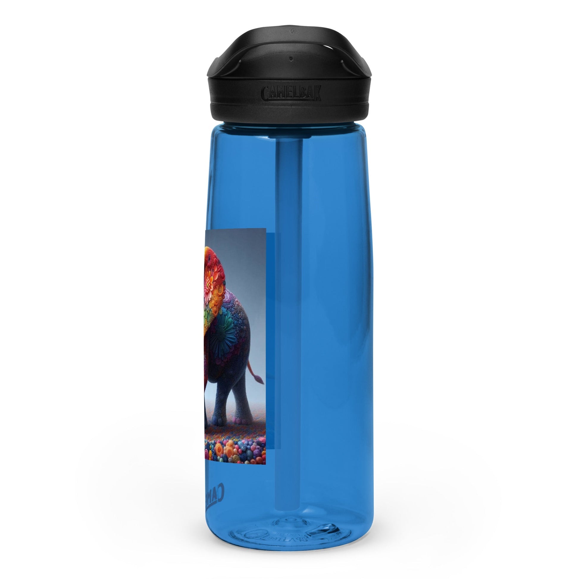 Sports water bottle - Flowery Elephant - Premium  from T&L Kustoms - Just $25.95! Shop now at T&L Kustoms