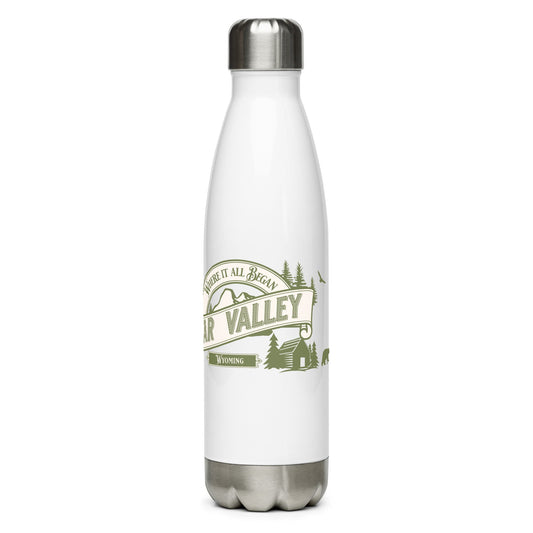 Star Valley Wyoming Commemorative Stainless Steel Water Bottle - Premium  from T&L Kustoms - Just $27.00! Shop now at T&L Kustoms