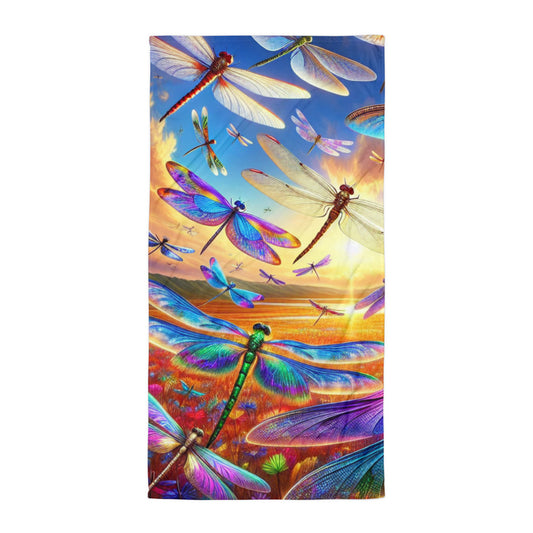 Dragonfly - Towel - Premium  from T&L Kustoms - Just $29.95! Shop now at T&L Kustoms
