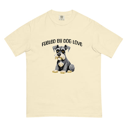 "Fueled by Dog Love" - Unisex Garment-Dyed Heavyweight T-Shirt - Premium  from T&L Kustoms - Just $21.95! Shop now at T&L Kustoms