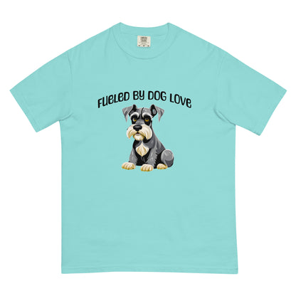"Fueled by Dog Love" - Unisex Garment-Dyed Heavyweight T-Shirt - Premium  from T&L Kustoms - Just $21.95! Shop now at T&L Kustoms