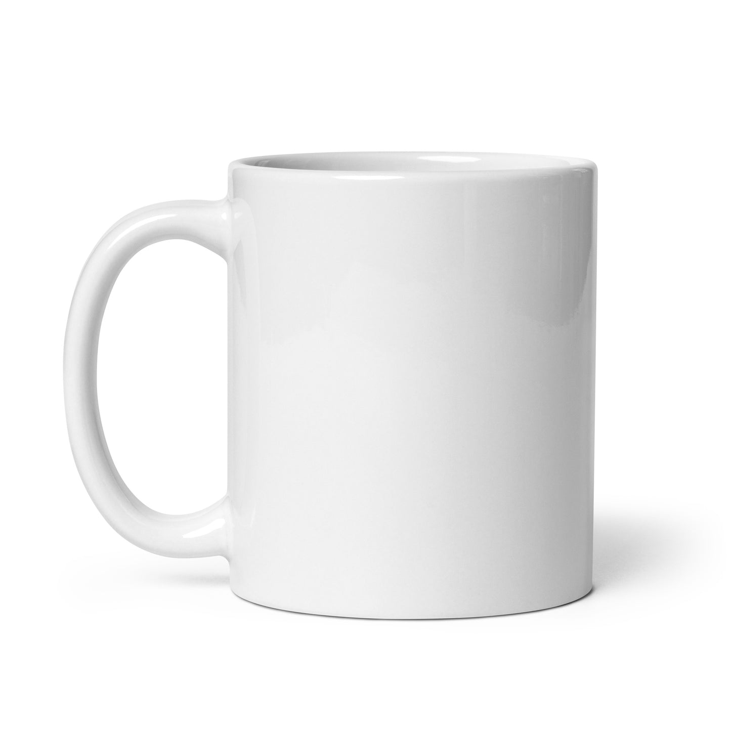 Pumpkin's Favorite Comedian - White glossy mug - Premium  from T&L Kustoms - Just $12.95! Shop now at T&L Kustoms